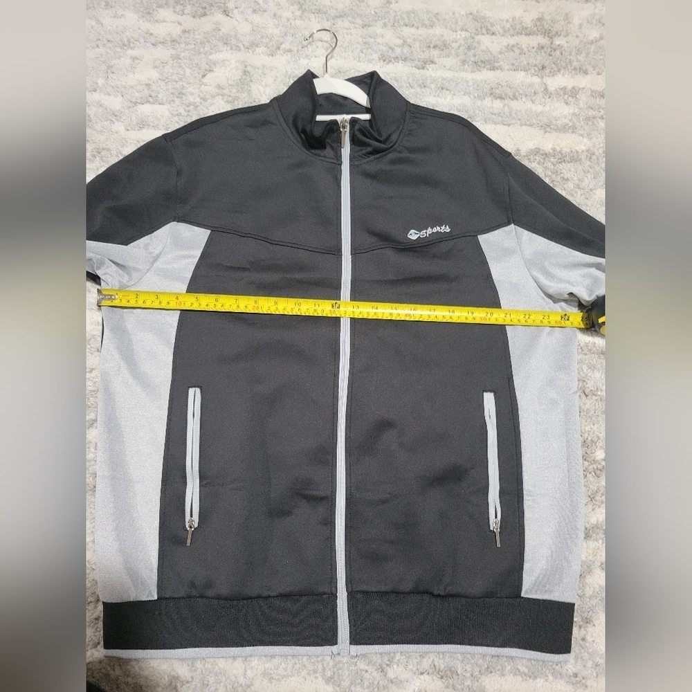 TBY Black and Gray Men's Jacket - Picture 6 of 13